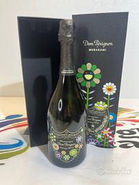 Bottiglia vuota da esposizione domperignon murakam
