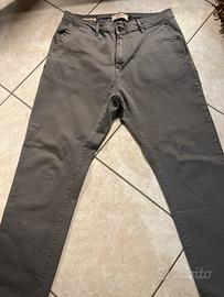 Pantaloni di cotone Gaudí Jeans grigi taglia 33