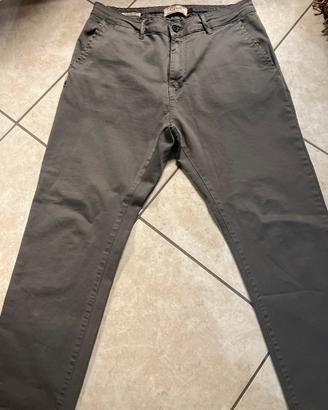Pantaloni di cotone Gaudí Jeans grigi taglia 33