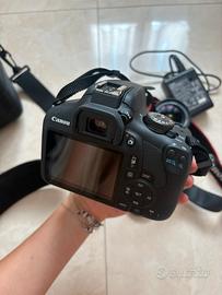 Canon EOS 2000D come nuova-con obbiettivo 18-55