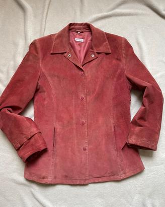 Giacca Vera Pelle Max Mara taglia 44 color pesca
