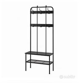 Attaccapanni in metallo nero Ikea