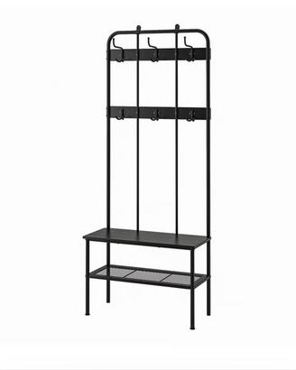Attaccapanni in metallo nero Ikea