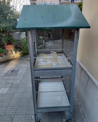 voliera per uccelli