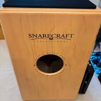 Cajon  Meinl Snarecraft Walnut + addon