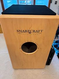 Cajon  Meinl Snarecraft Walnut + addon