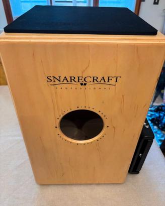 Cajon  Meinl Snarecraft Walnut + addon