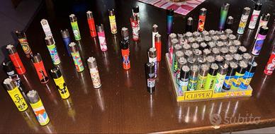 Clipper ricaricabili Collezione lotto 100pz