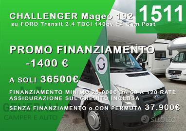 CAMPER CHALLENGER FORD MANSARDATO 6 POSTI MATRIMON