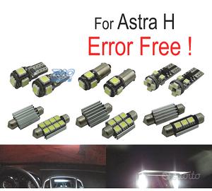 KIT 13 LAMPADE LED INTERNE PER OPEL ASTRA H OPC GT