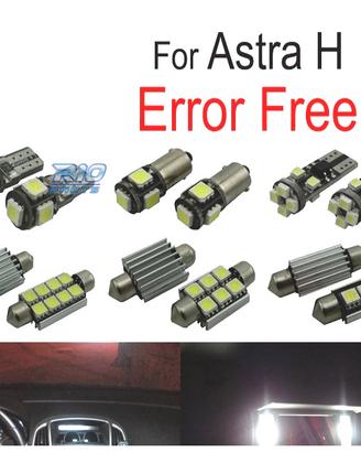 KIT 13 LAMPADE LED INTERNE PER OPEL ASTRA H OPC GT