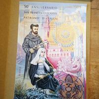 San Francesco foglietto erinnofilo