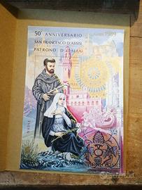 San Francesco foglietto erinnofilo