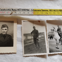 3 vecchie foto militari del 1942
