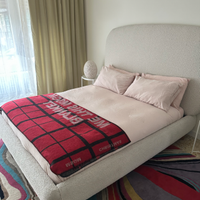 letto bouclet bianco