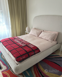 letto bouclet bianco