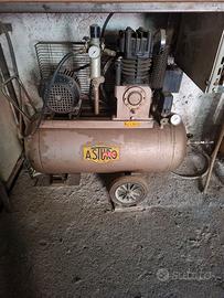 Compressore d'aria 100 litri ASTURO MEC bicilindri