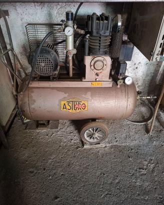 Compressore d'aria 100 litri ASTURO MEC bicilindri