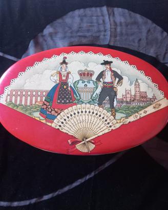 Scatola di latta vintage Ventaglio Perugina 