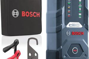 Bosch C30 Caricabatterie per Auto, 6 V - 12 V / 3,