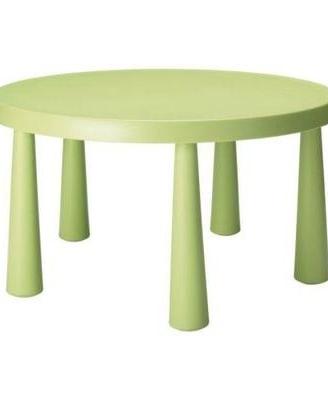 Tavolo Ikea Mammuth bambini rotondo