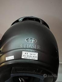 Casco Arai Chaser xs donna nero opaco xs 53-54cm
