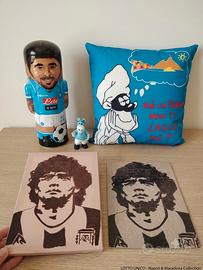 lotto memorabile sac napoli - maradona - lavezzi