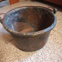 Paiolo in rame d'epoca