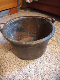 Paiolo in rame d'epoca