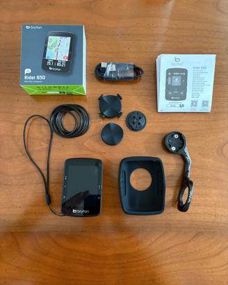 Bryton Rider 650 nuovo + accessori