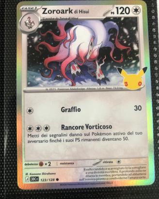 30 anniversario   Zoroark di Hisui