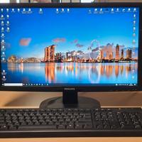 Monitor usato Philips 22  + accessori