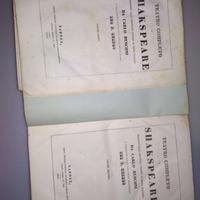 Teatro Shakespeare libri antichi