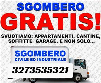 Sgombero TUTTO GRATIS