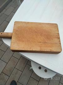 tagliere legno vintage artigianale 