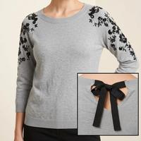 Maglioncino grigio mélange