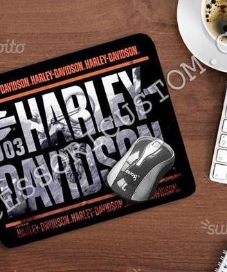 Harley davidson tappetino mouse pad casa ufficio