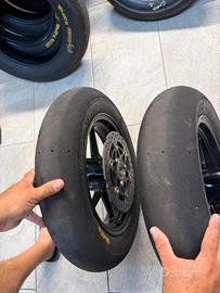 2 treni di gomme PMT 12" mescola S o Ss per Ohvale