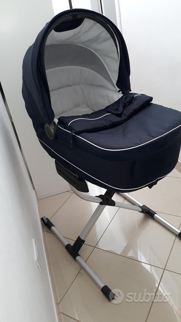Inglesina OTUTTO blu trio navicella passeggino ove Tutto per i