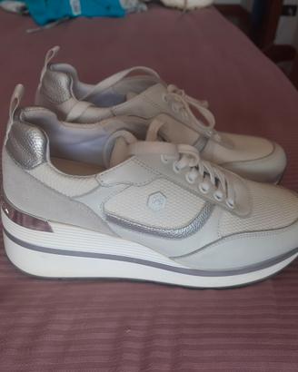 Sneakers Lumberjack Vera Pelle N.38 Pari al Nuovo