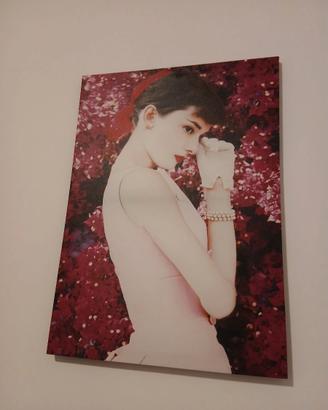 Quadro stampa Audrey Hupburn