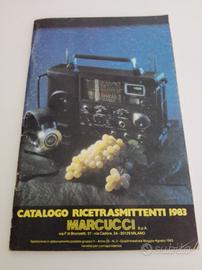 Ricetrasmittenti catalogo MARCUCCI 1983