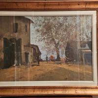 N.2 dipinti quadri RONTINI FERRUCCIO olio / tavola