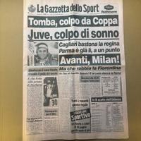 Gazzetta dello sport vintage de 1995
