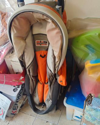 Passeggino Peg Perego pieghevole Arancione e Baige