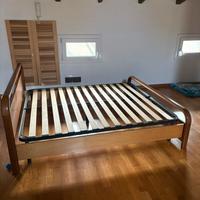 Rete a doghe e bandoni letto matrimoniale