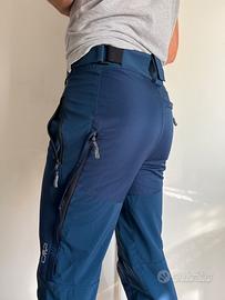 Pantaloni da sci CMP blu scuro uomo misura S nuovi