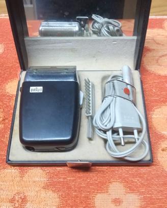 Rasoio Elettrico Vintage BRAUN SIXTANT - anni '80