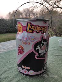 Scatola latta Chupa Chups Lollipops collez