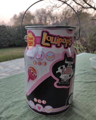 Scatola latta Chupa Chups Lollipops collez
